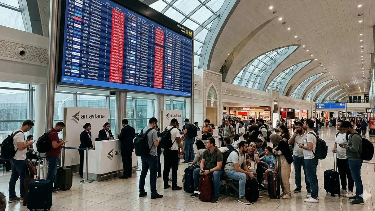 Сотни казахстанцев застряли на Ближнем Востоке из-за обострения конфликта