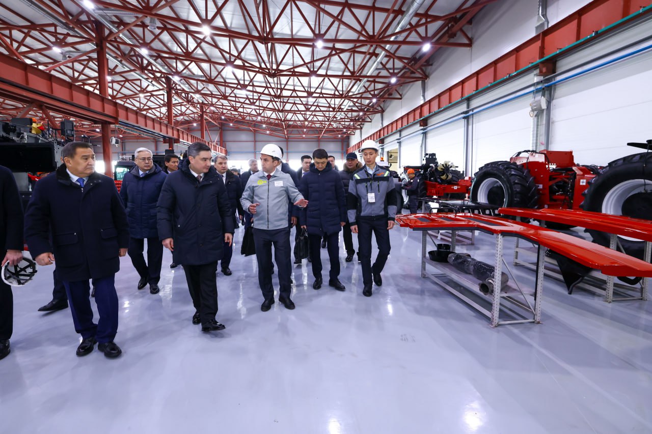 Олжас Бектенов Ақмола облысының индустриялық аймағының жобаларымен танысты