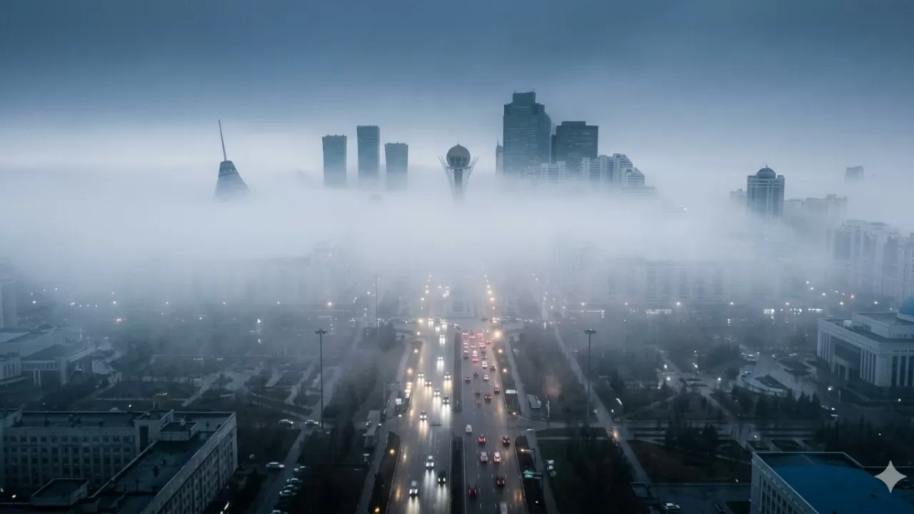 Астану накроет плотный купол: синоптики объявили повышенный уровень угрозы 28 марта