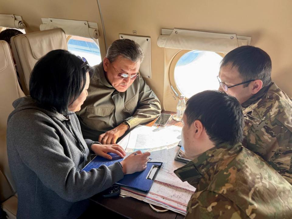 CҚО әкімі су тасқыны қаупі бар аумақтарды әуеден тексерді