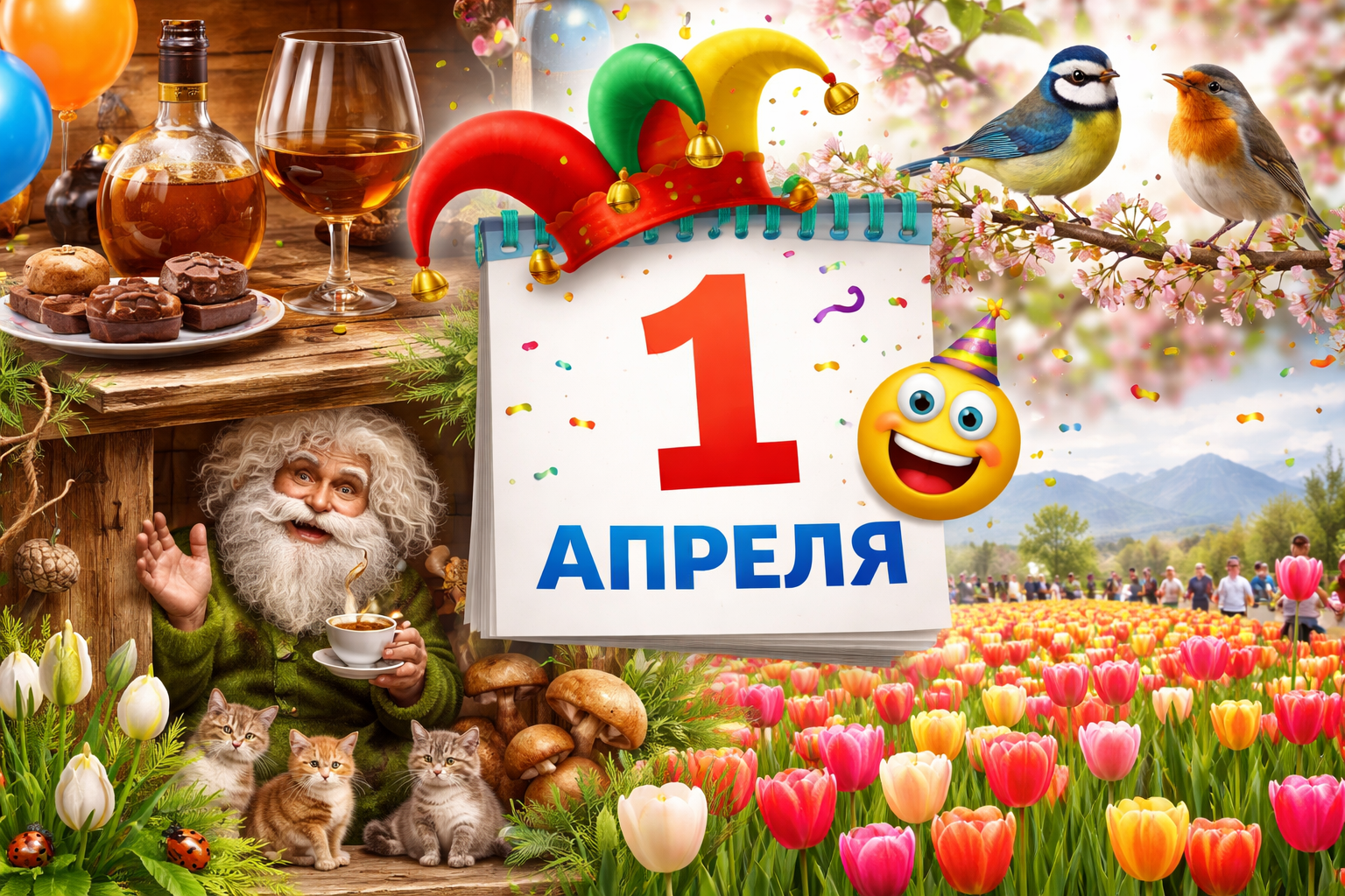 1 апреля: день, в котором смешались смех, история и традиции  