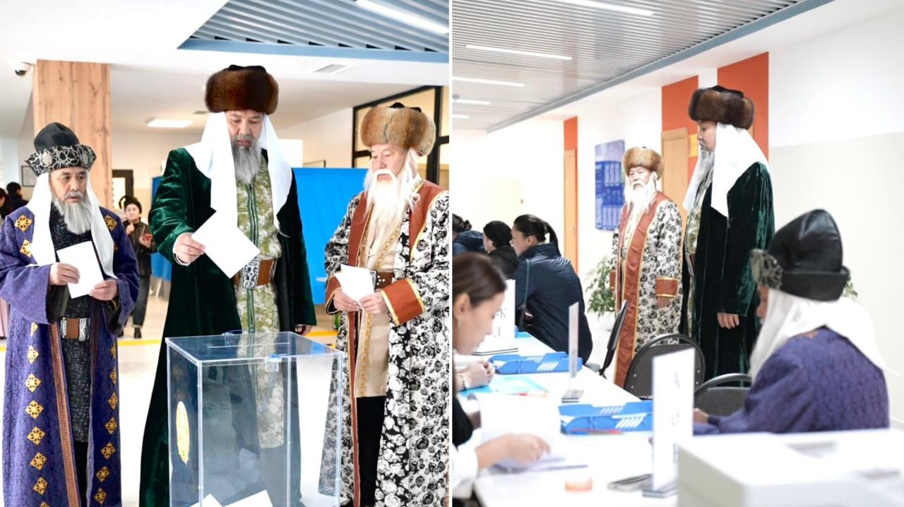 Қазақтың үш ханы референдумда дауыс берді