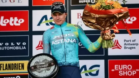  XDS Astana Team велошабандозы &laquo;Брюгге турында&raquo; үздік үштікті түйіндеді