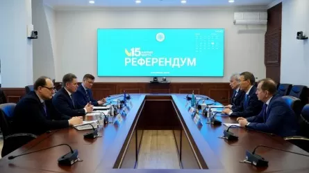 15 марта референдум: Абдиров встретился с руководителями иностранных миссий 