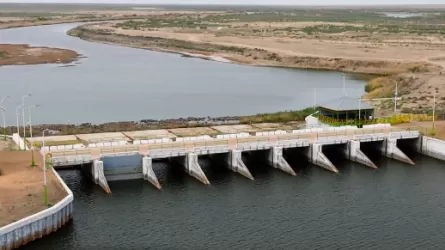 Сброс воды из водохранилищ начали в Казахстане  