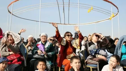 Алматинский шанырак-великан: в парке Первого президента зафиксирован мировой рекорд