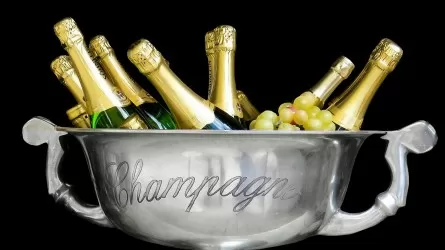 Из каких стран везут в Казахстан шампанское 