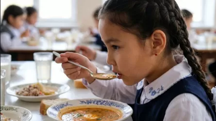Школьное питание в Казахстане полностью перевели в цифру 