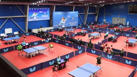 В Алматы стартовала Евразийская лига по настольному теннису 