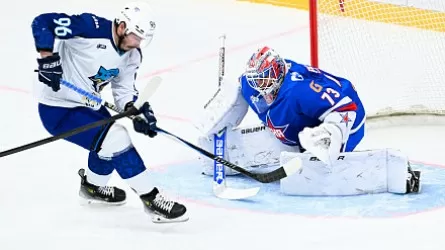  "Барыс" разгромно проиграл в Санкт-Петербурге СКА