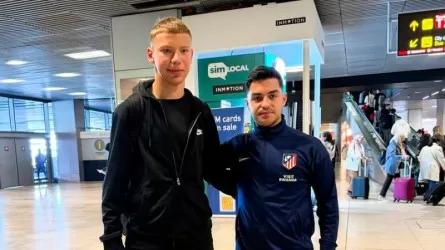 Қазақстандық футболшы "Атлетико Мадрид" клубында жаттығуда