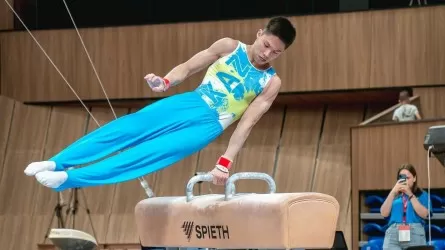 Этап Кубка мира по спортивной гимнастике: казахстанец с первого места вышел в финал 