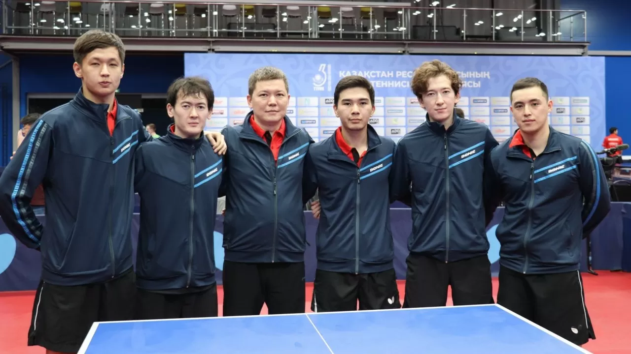 Чемпионат Казахстана по настольному теннису: впереди Алматы, Караганда и Шымкент 