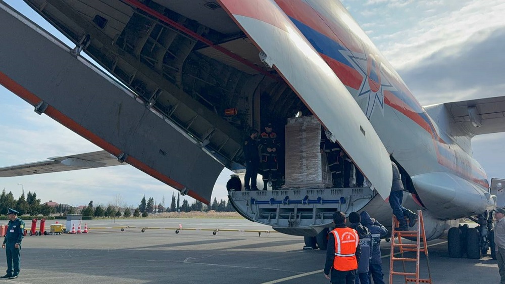 Ресей Иранға гуманитарлық көмек жіберді