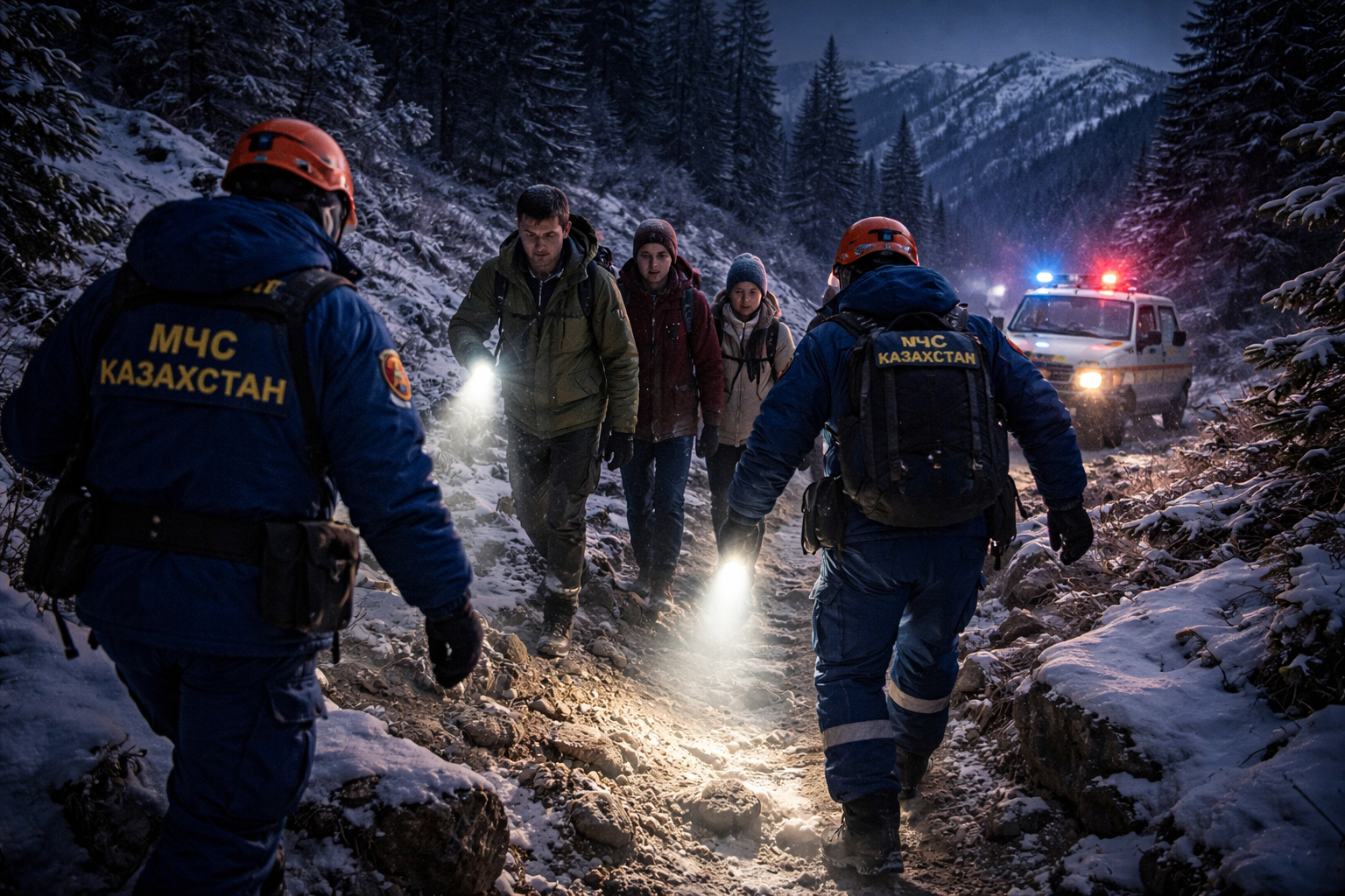 Одни в горах: под Алматы пропали подростки