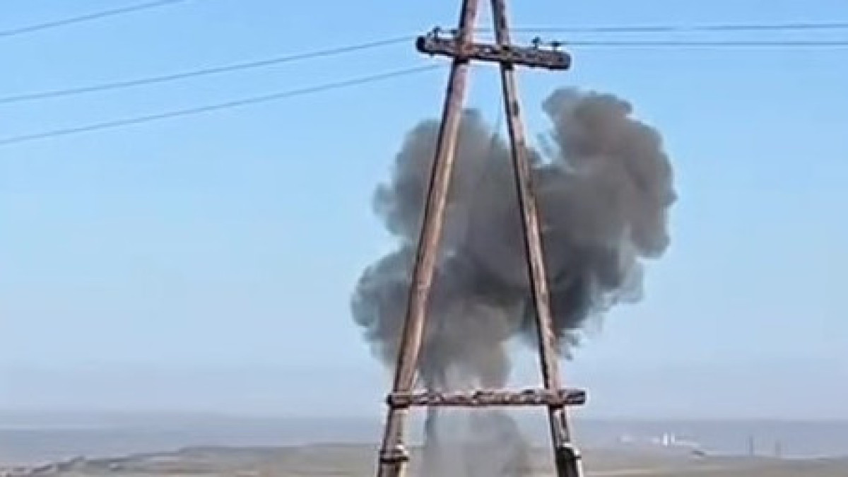 Ақтөбе облысында дронның сынығы табылды