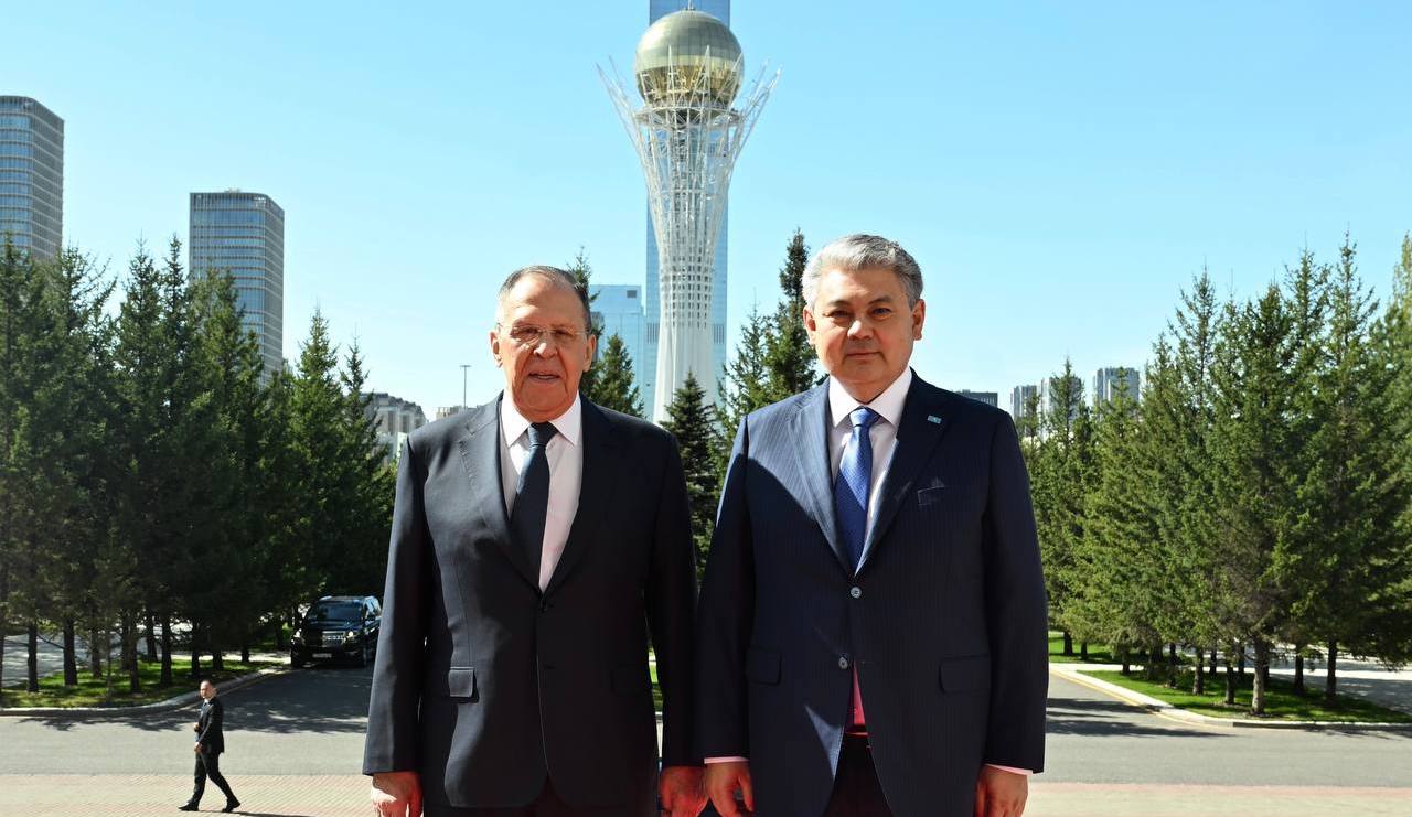 Қазақстан мен Ресей Сыртқы істер министрлері келіссөз жүргізді