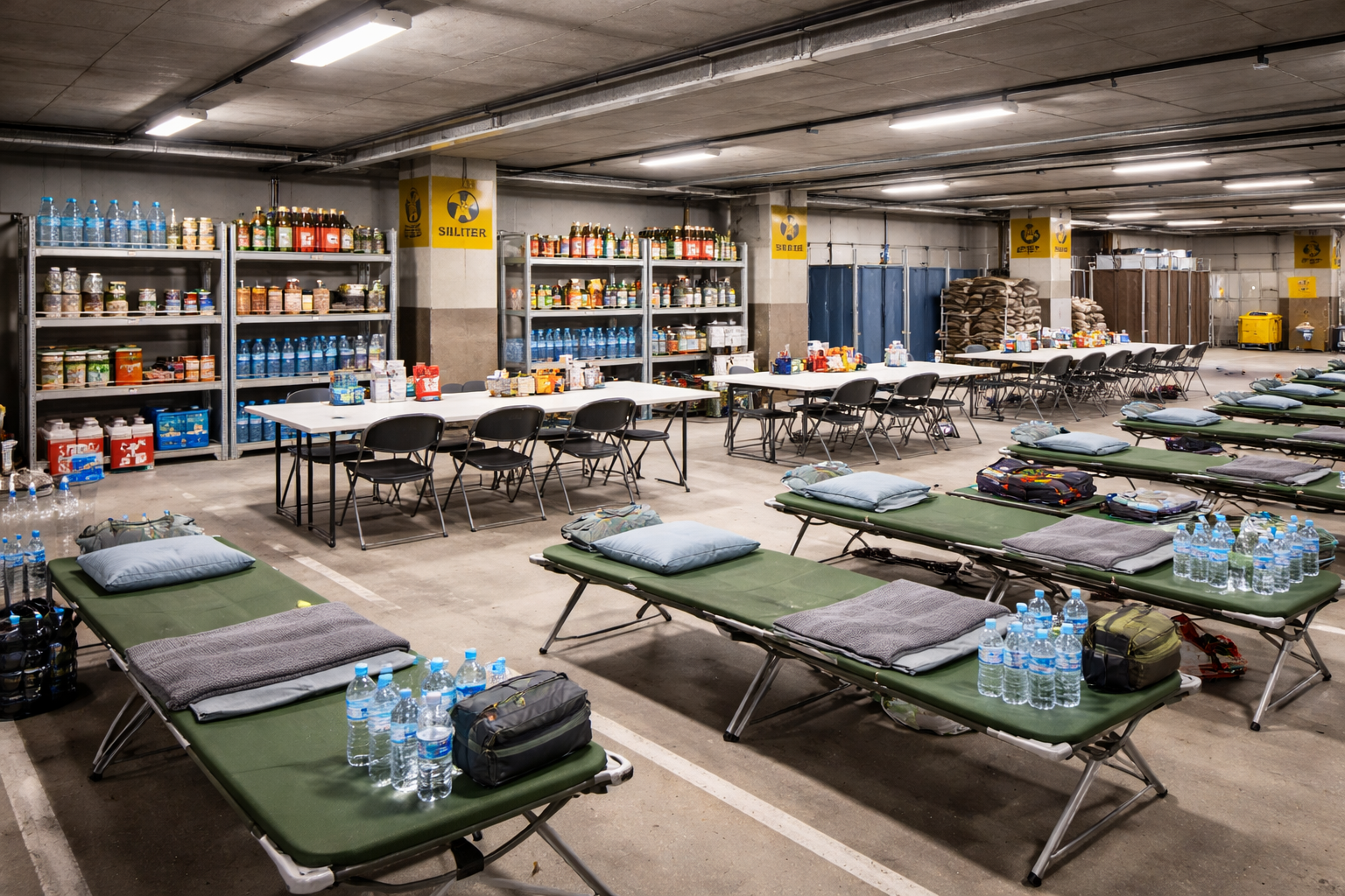 Подвалы и паркинги станут укрытиями в Казахстане 