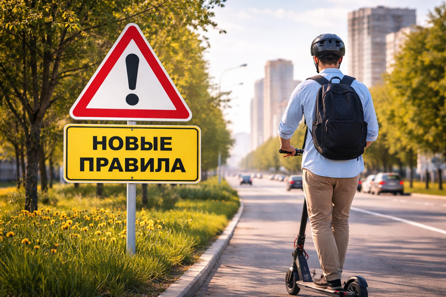 Владельцам самокатов готовят изменения с 1 июля 