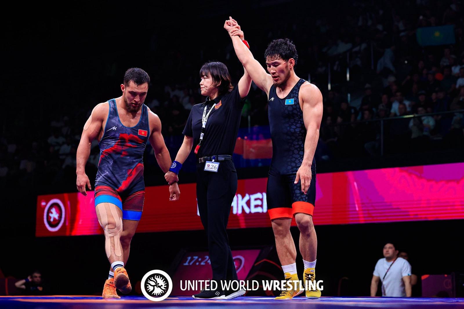 Алматбек Аманбек грек-рим күресінен Азия чемпионы атанды