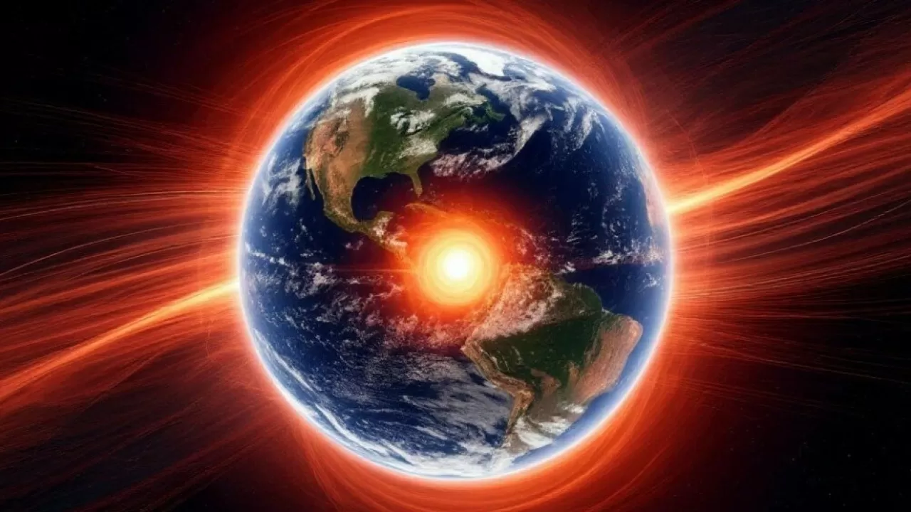 Магнитная буря 22 апреля: двойной крупный выброс протуберанцев произошел на Солнце 
