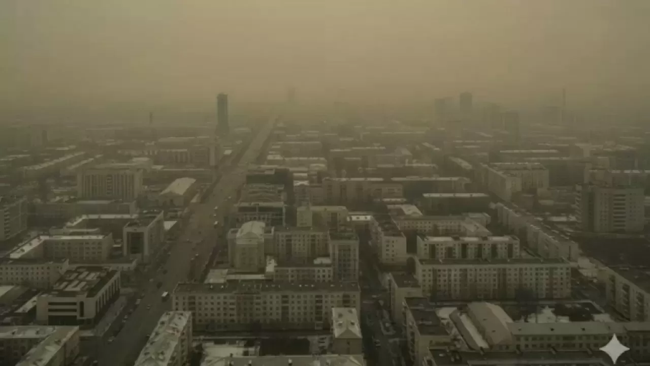 Астана и Алматы снова в списке городов с режимом "черного неба"