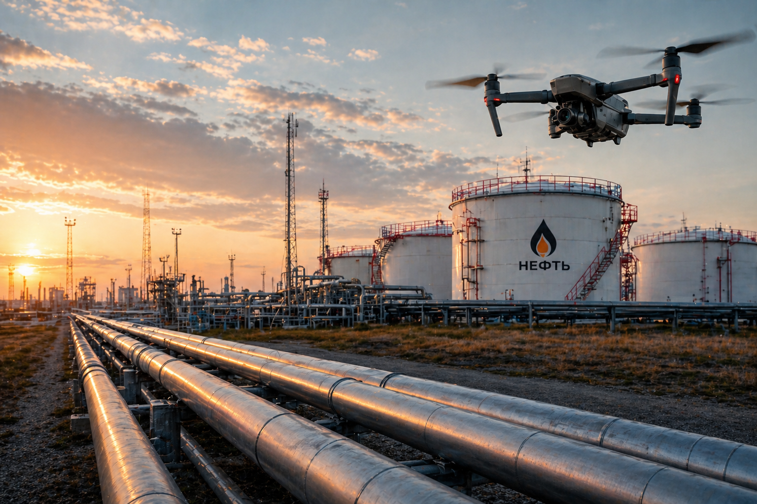 Взрыв нефтепровода предотвратили в России 