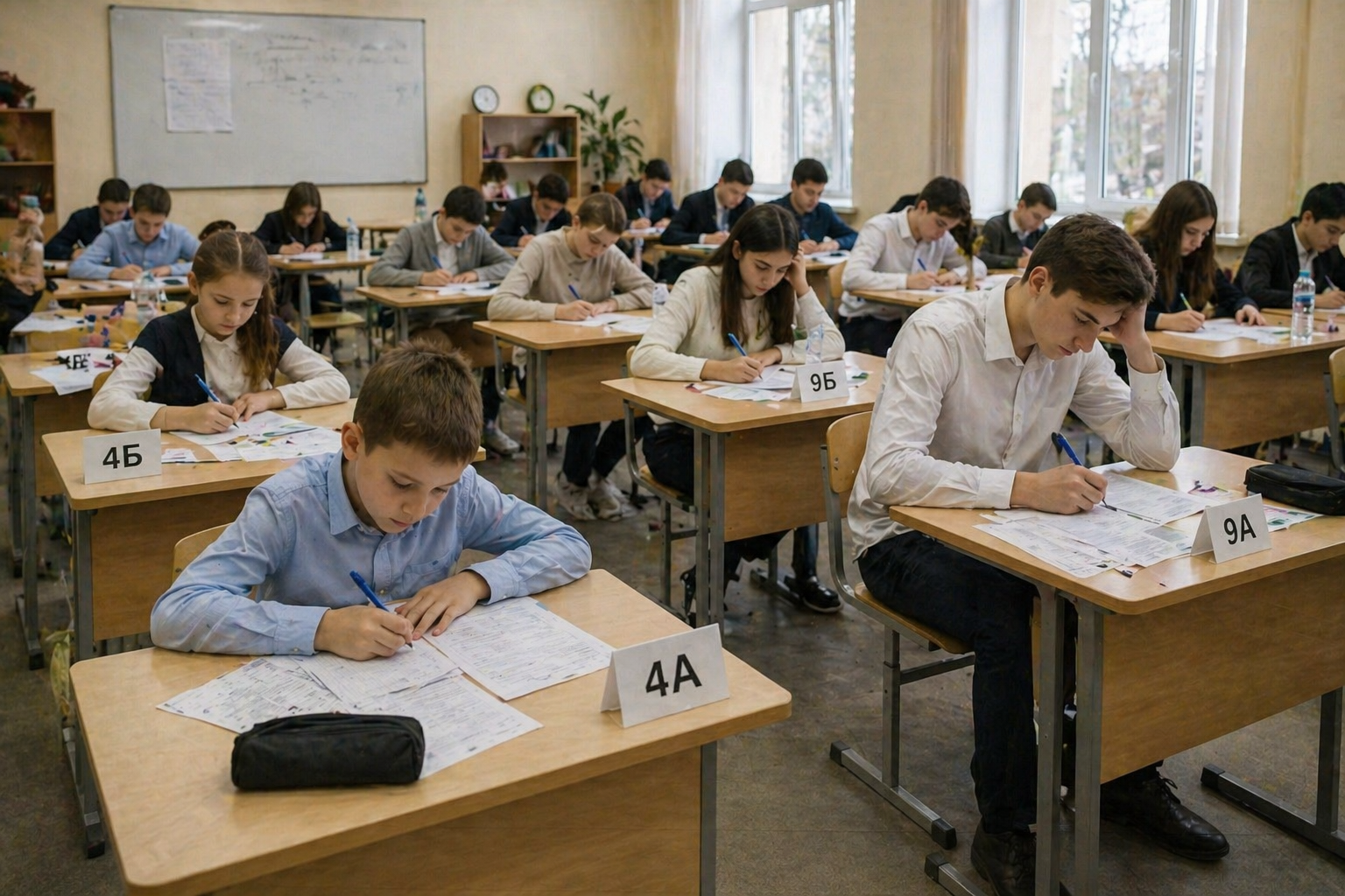 У 100 тысяч казахстанских школьников проверят качество знаний  