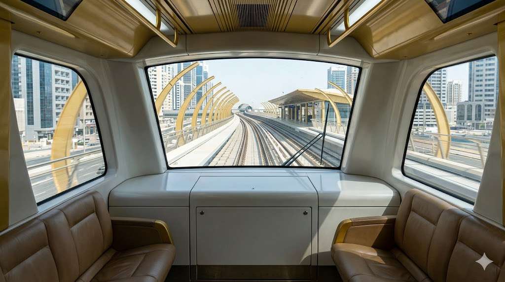 Дубайда "Алтын желі" метросы салынады