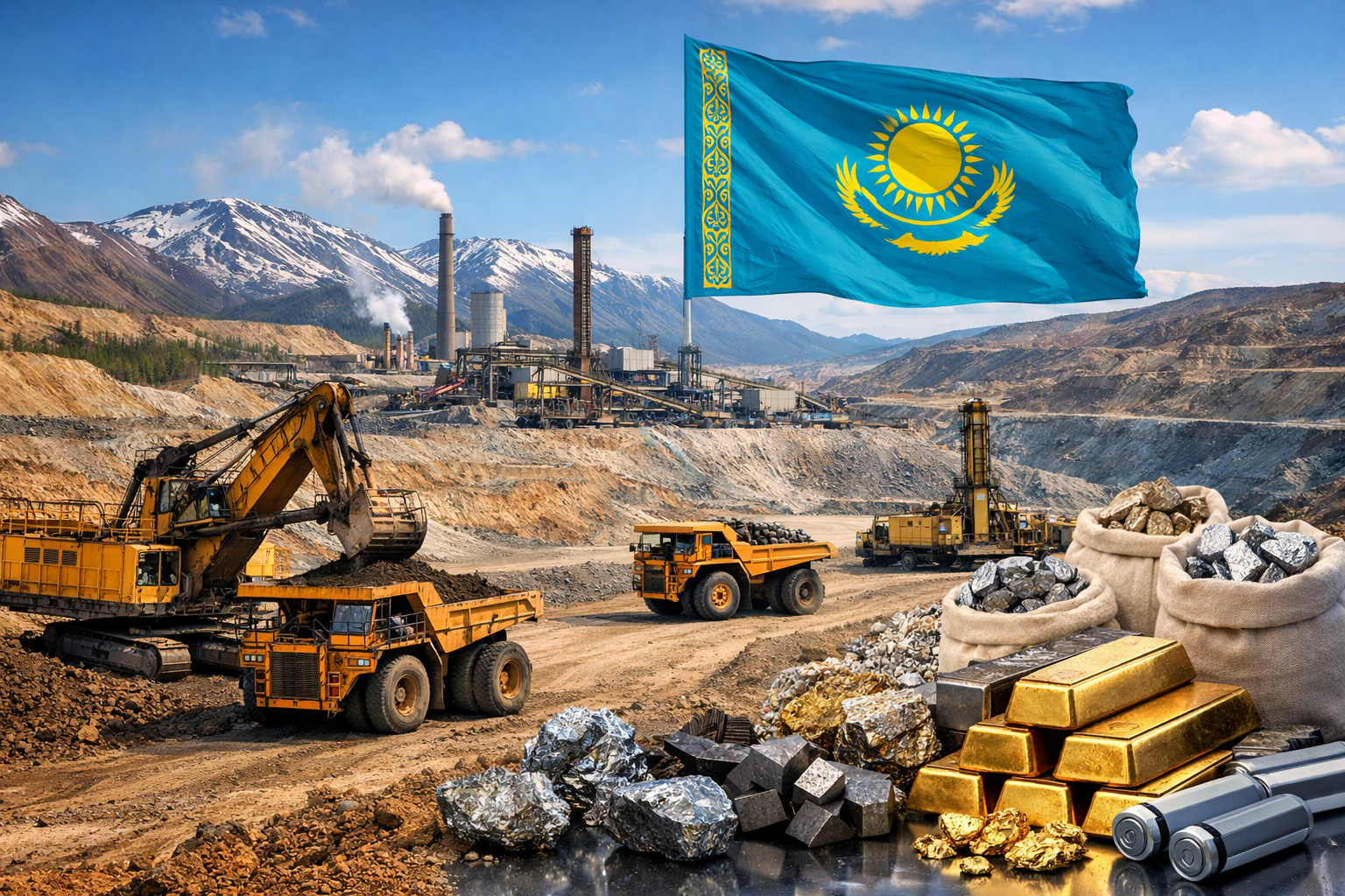 Қазақстанда орасан зор көлемде жер байлығы табылды