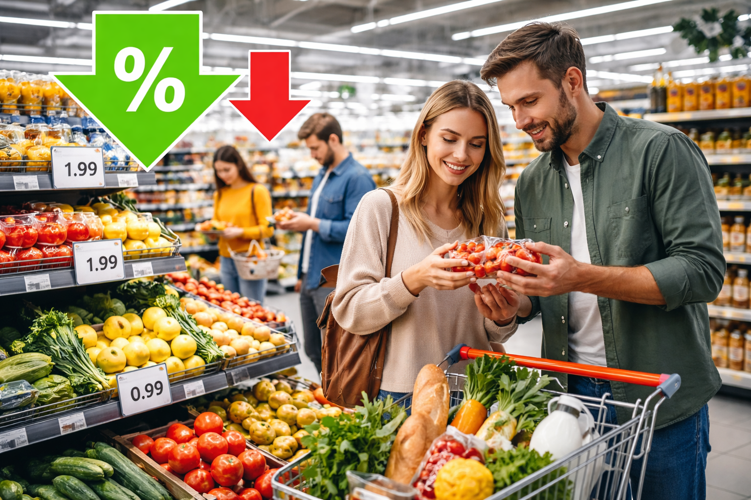 Затишье перед бурей: рост цен в марте упал почти вдвое  