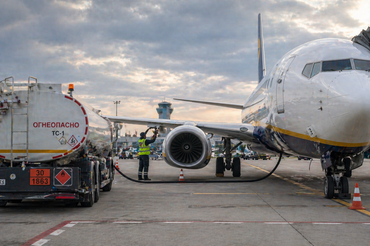 Казахстанский аэропорт оштрафовали за завышение цен на топливо 