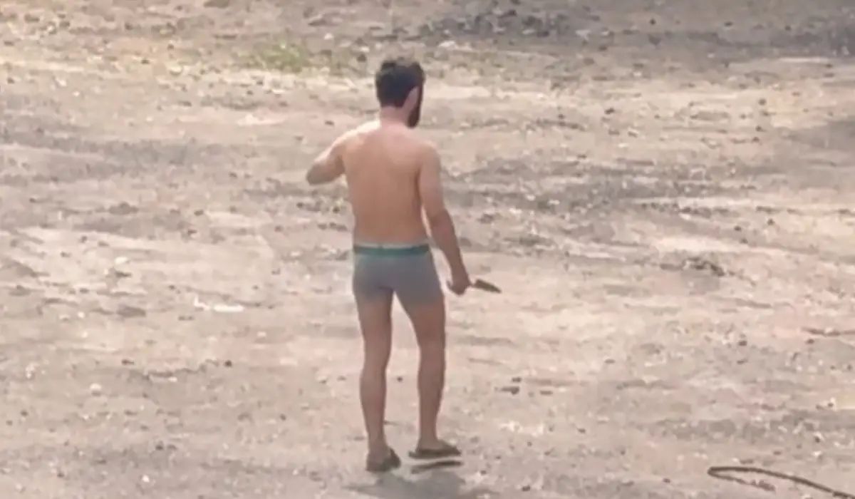 &laquo;Өзі жалаңаш, қолында пышағы бар&raquo;: Алматыда шетелдік азамат тұрғындардың зәресін алған