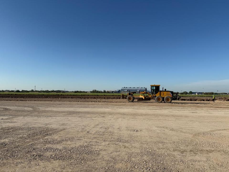 Шымкент әуежайында жаңа ұшу-қону жолағының құрылысы басталды