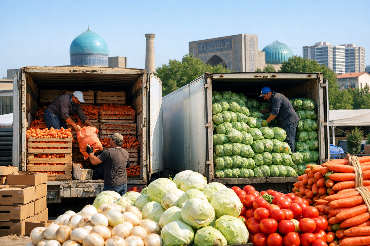 Қазақстан Өзбекстанмен келісіп, елге арзан азық-түлік жеткізуді жоспарлап отыр