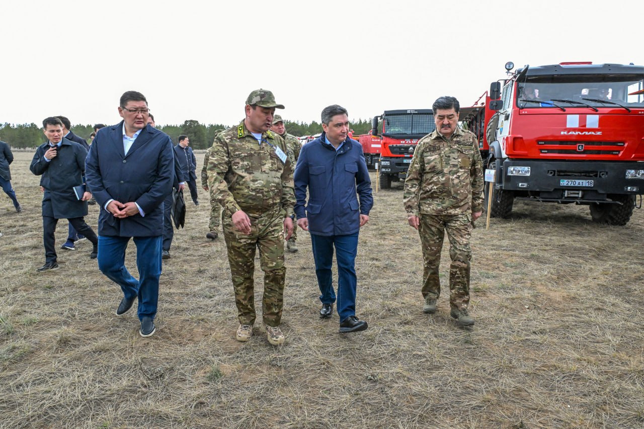 Олжас Бектенов проверил "умную" систему защиты лесов 