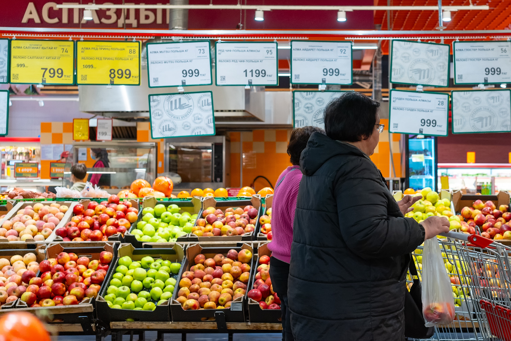 Три региона в лидерах: разрыв на продовольственном рынке Казахстана усиливается