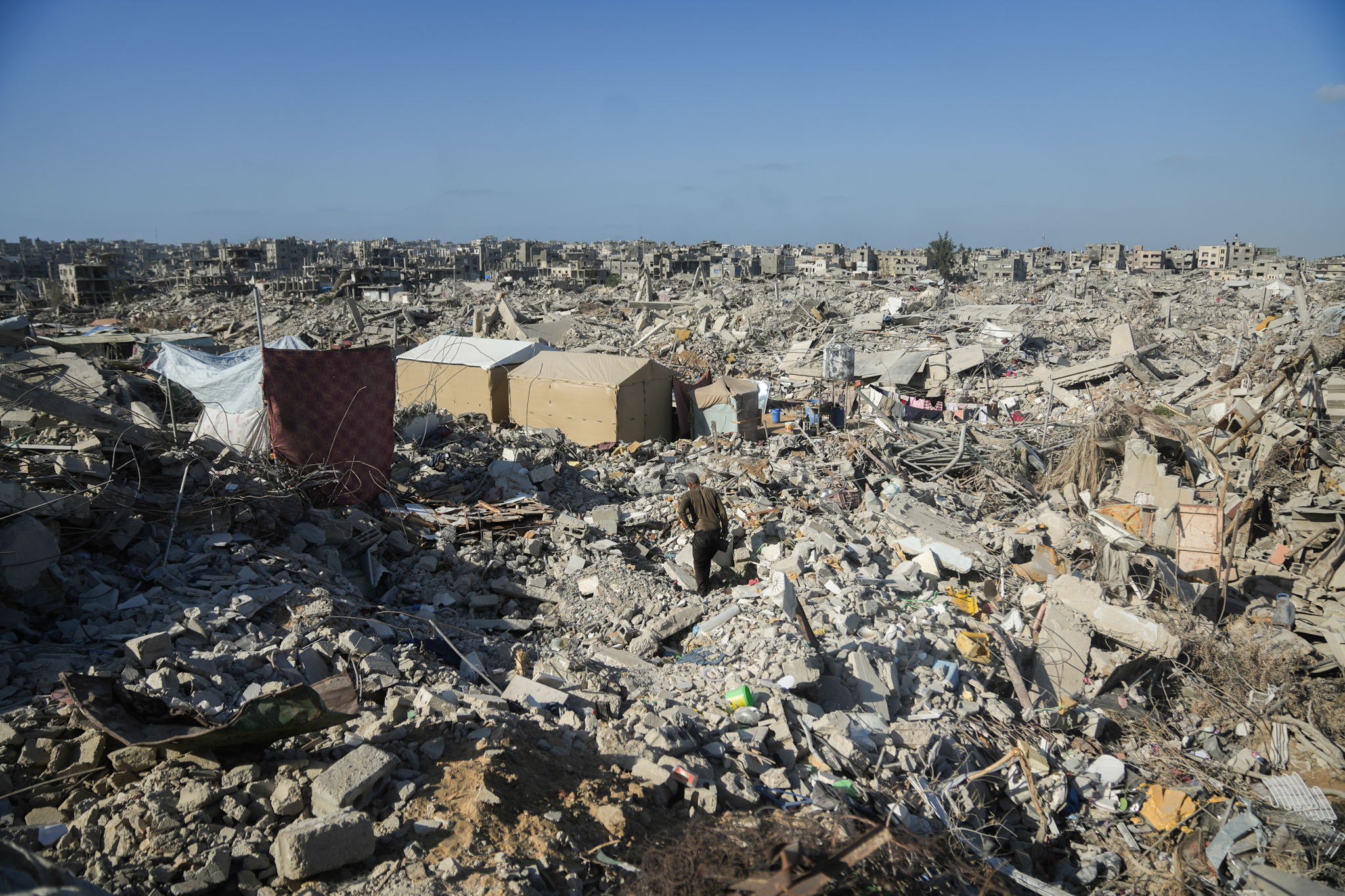 Газа секторында 61 млн тонна қоқыс бар