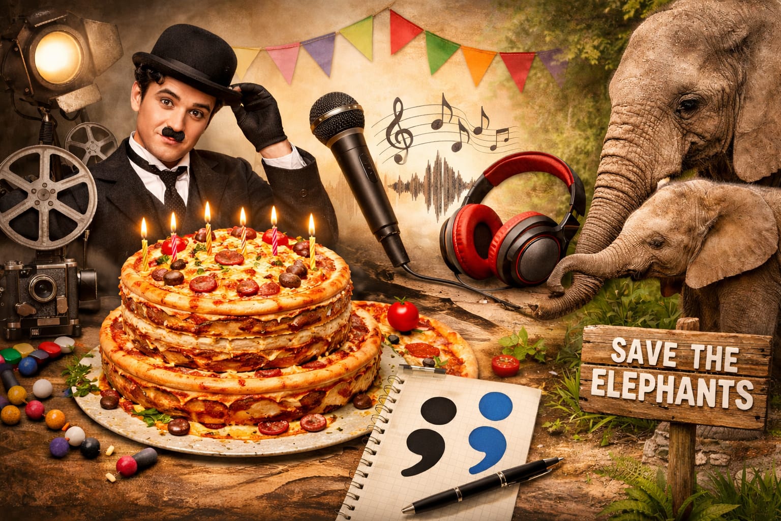 Праздники 16 апреля: от Чарли Чаплина до точки с запятой