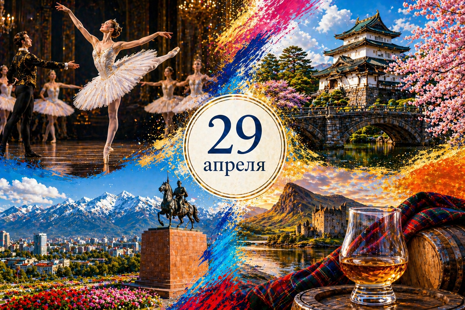 29 апреля: день танца, виски и традиций  