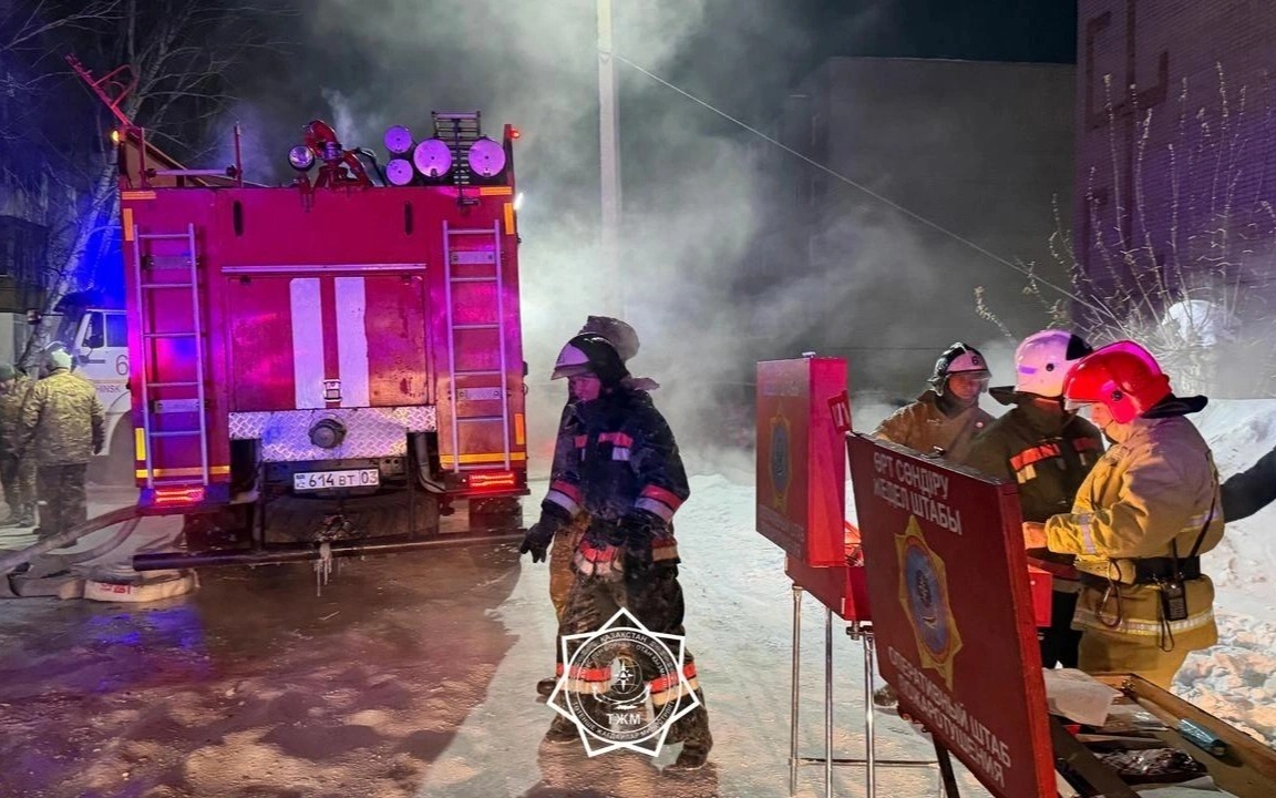 Щучинсктегі "Палау орталығындағы" өрттен қаза тапқандар саны 12 адамға жетті