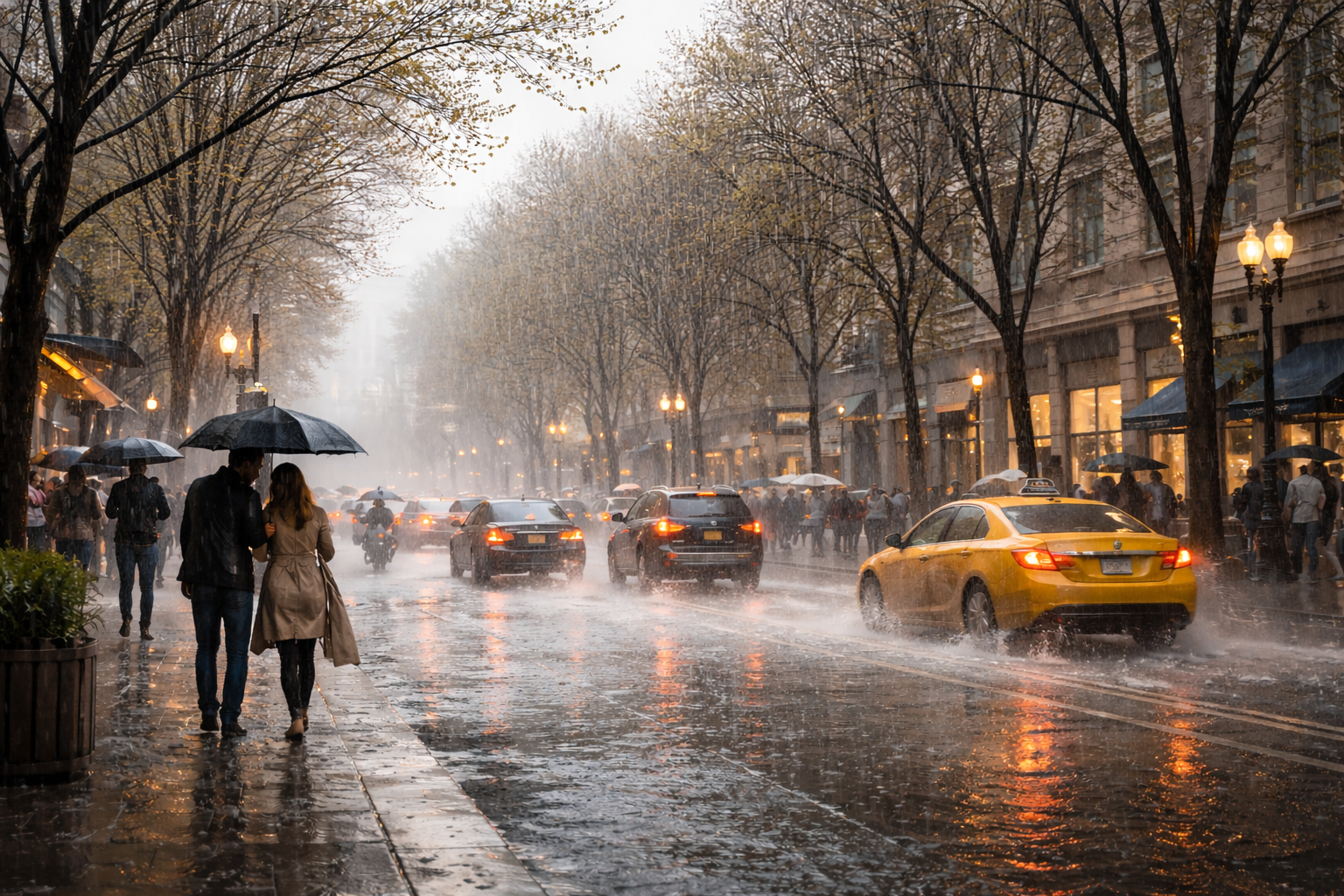 Дождь, местами &ndash; снег: почти все регионы в Казахстане окажутся во власти осадков