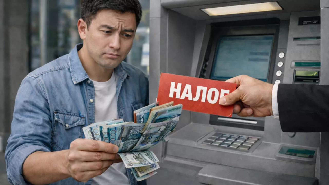 Казахстанцам выставили счета за наличные