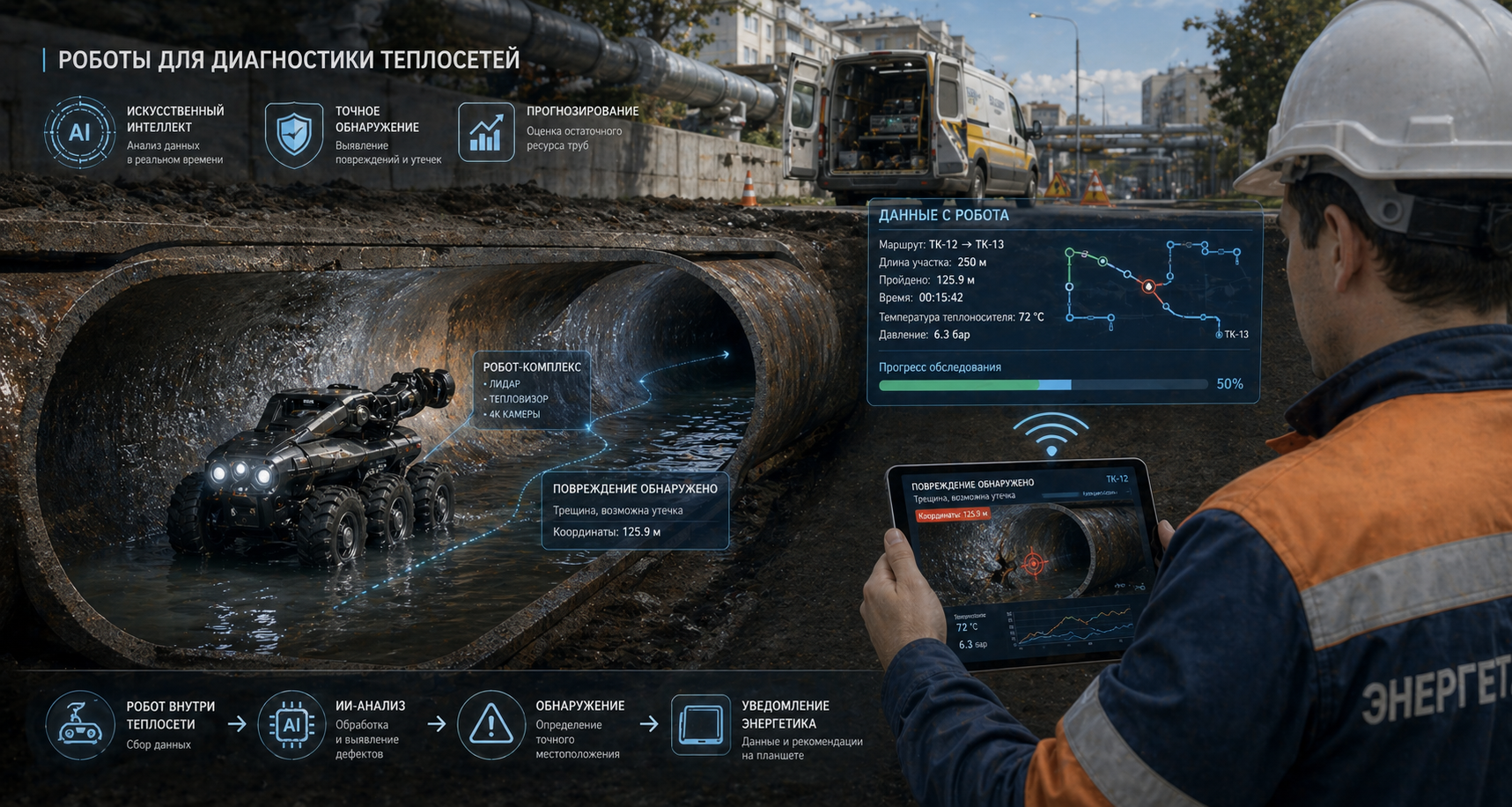 ИИ проверяет трубы и снижает аварии на заводах 