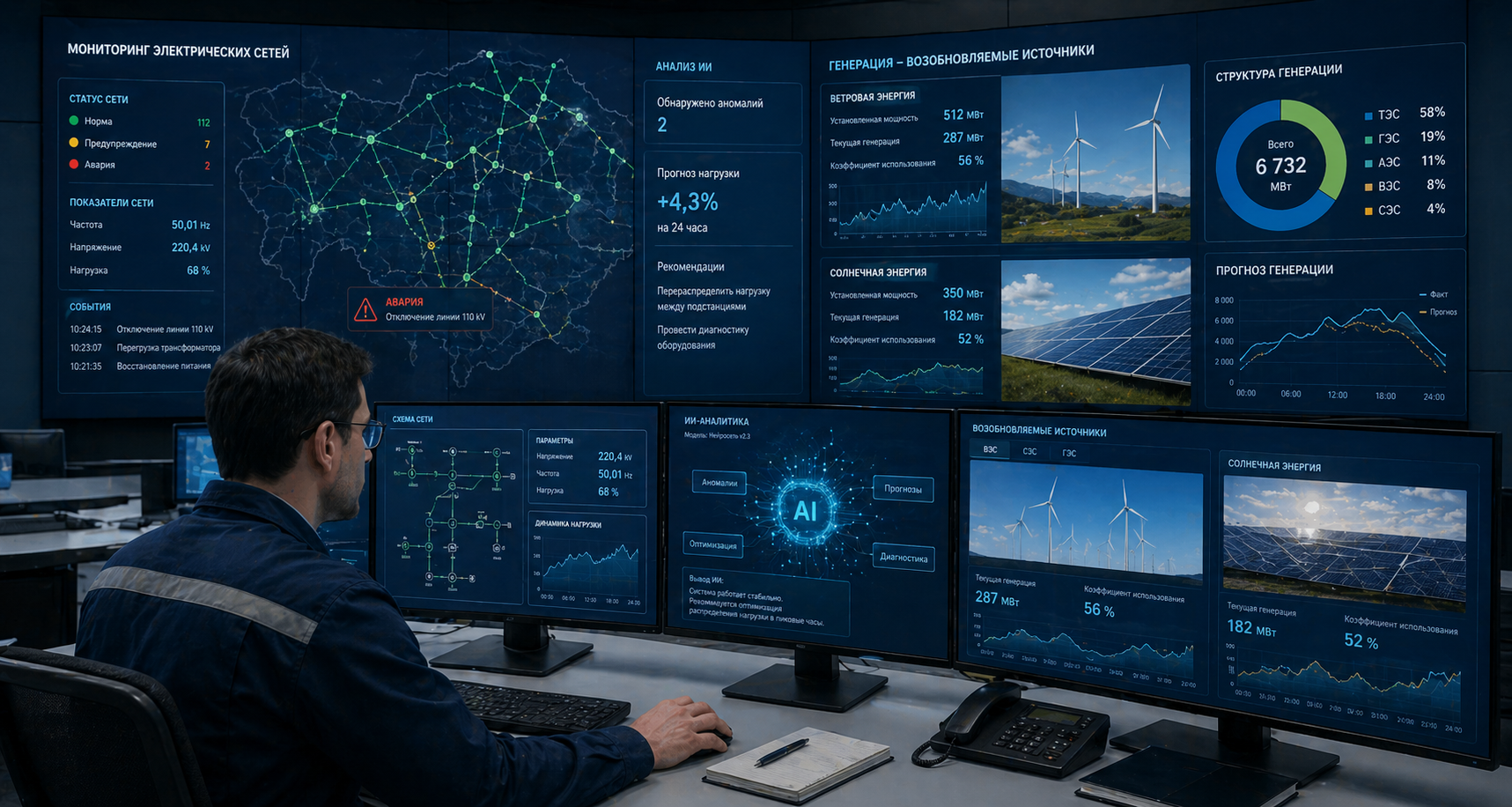 ИИ повысит точность генерации энергии в РК  