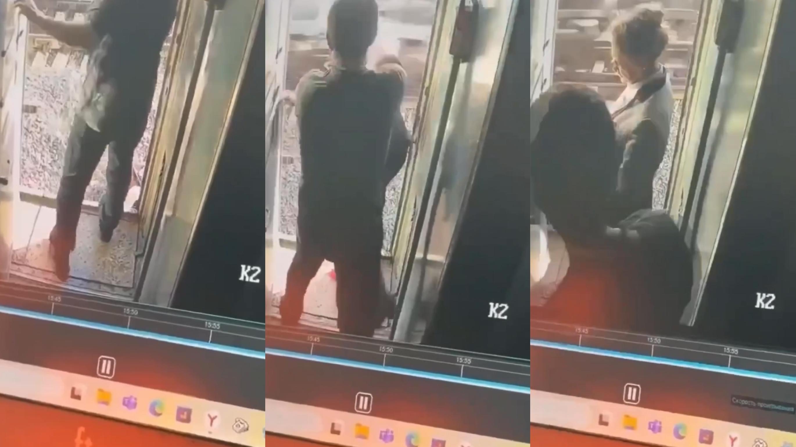 Ресейде ер адам жолсерікті пойыздан итеріп жіберген