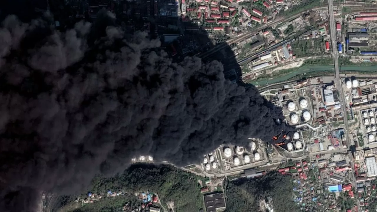 Украина дрондарының кезекті шабуылынан соң ресейлік Туапседе төтенше жағдай жарияланды