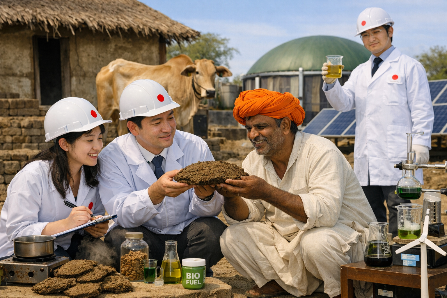Жапония Үндістандағы сиыр тезегін таптырмас шикізатқа балап отыр