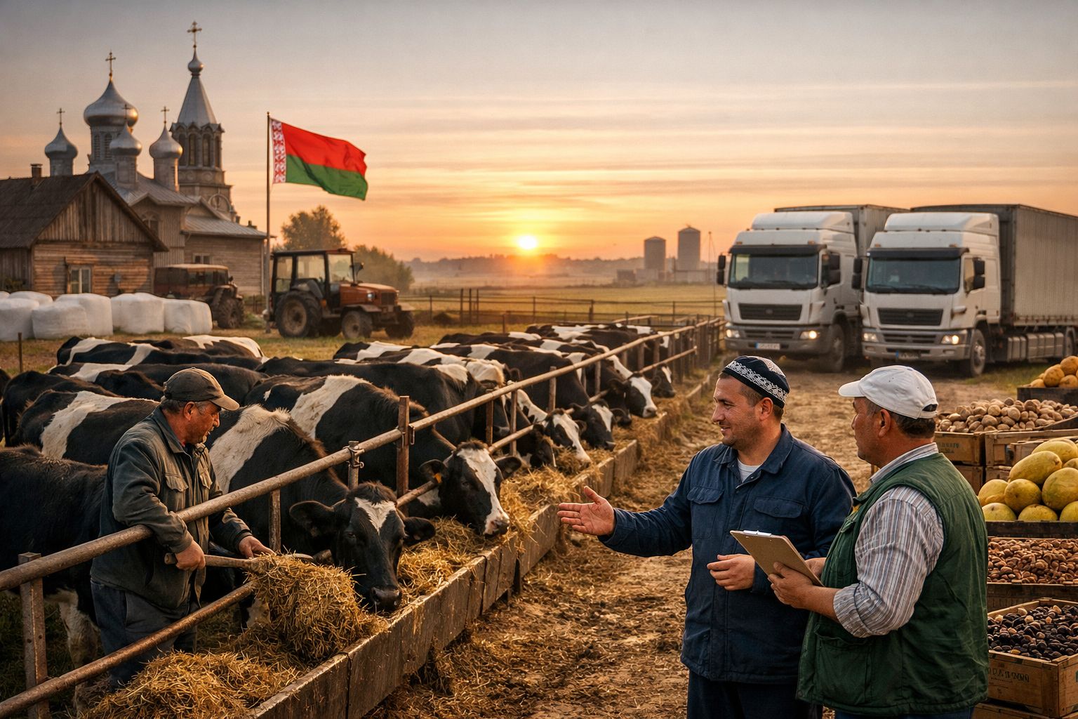 Беларусь передает тюркской стране землю, равную 90 Ватиканам 