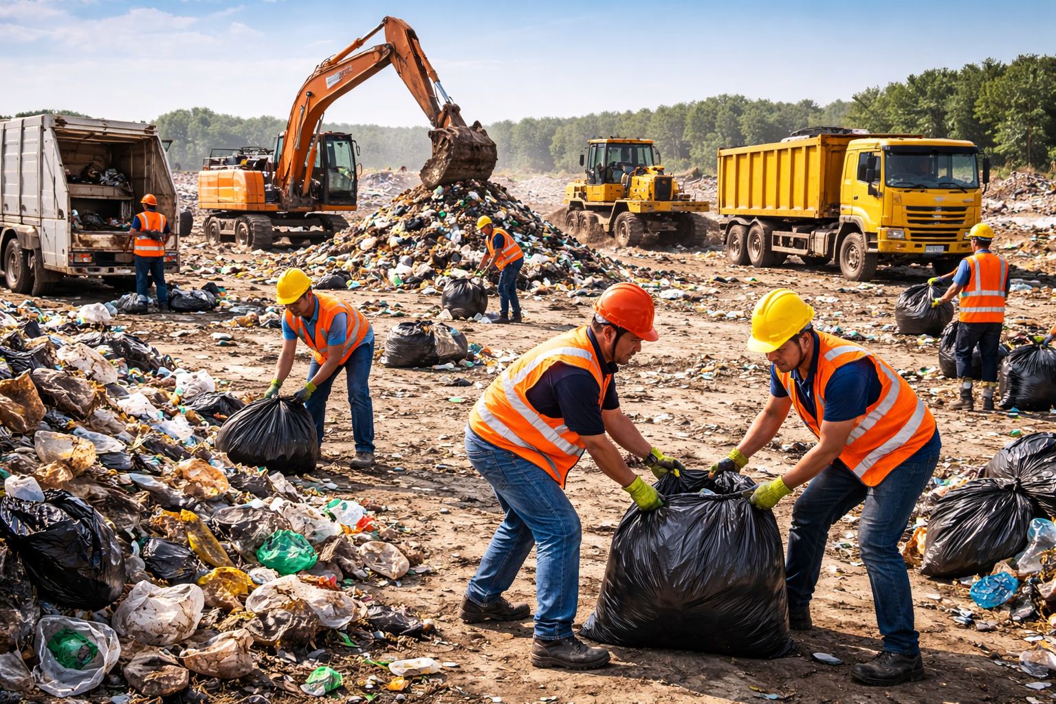 Свалки и отходы: более 700 тыс. нарушений выявила полиция  